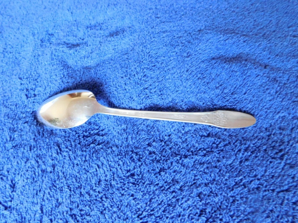 1847 Rogers Bros. First Love (1937) tablespoon (serving spoon) VGU - Items Tried And True