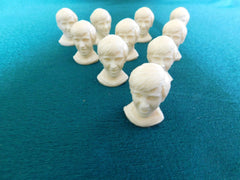 Set of 10 Colgate hockey head 71-72 Promotion Gary Unger St Louis Blues