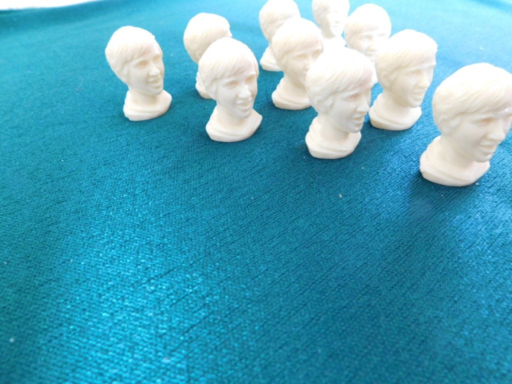 Set of 10 Colgate hockey head 71-72 Promotion Gary Unger St Louis Blues - Items Tried And True