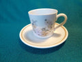 Royal Albert Cottage Flowers flat cup and saucer VGU - Items Tried And True