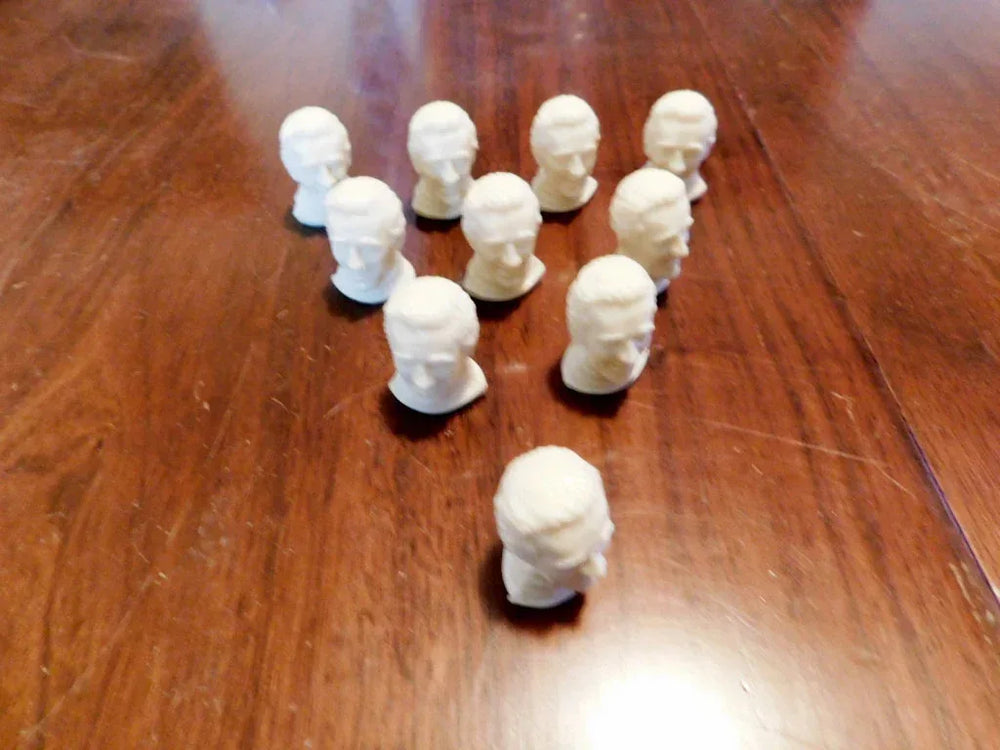 Set of 10 Colgate hockey head 71-72 Promotion Jacques Plante Toronto Maple Leafs