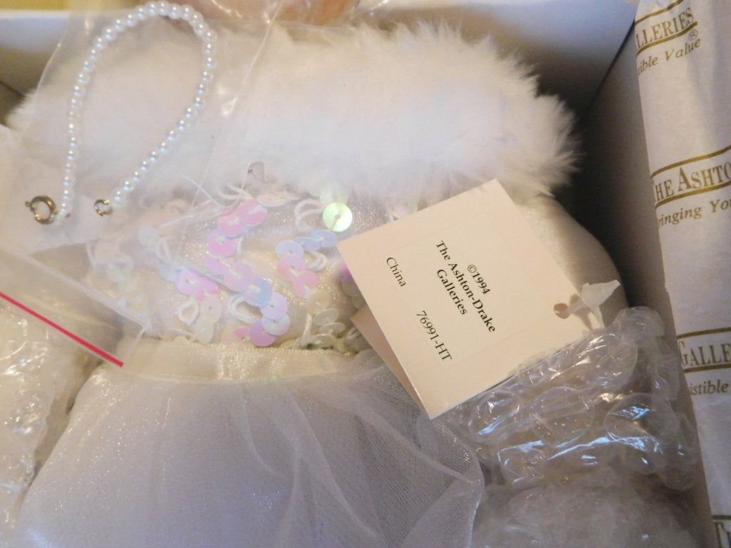 Ashton-Drake Galleries My Little Ballerina Porcelain Doll COA NIB - Items Tried And True