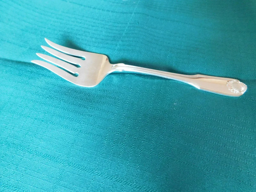 Community Silver Shell (1978) cold meat fork