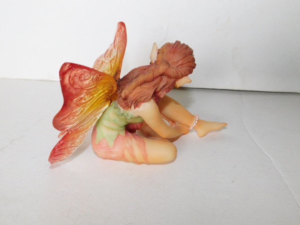 Seated green pink faerie VGU - Items Tried And True