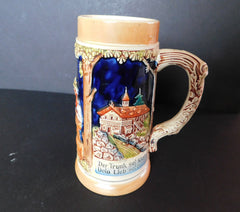 Vintage West Germany 7 inch stein design 5