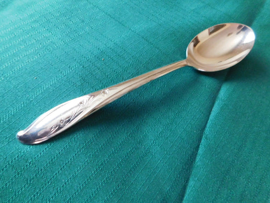 1847 Rogers Bros. Springtime (1957) tablespoon (serving spoon) VGU - Items Tried And True