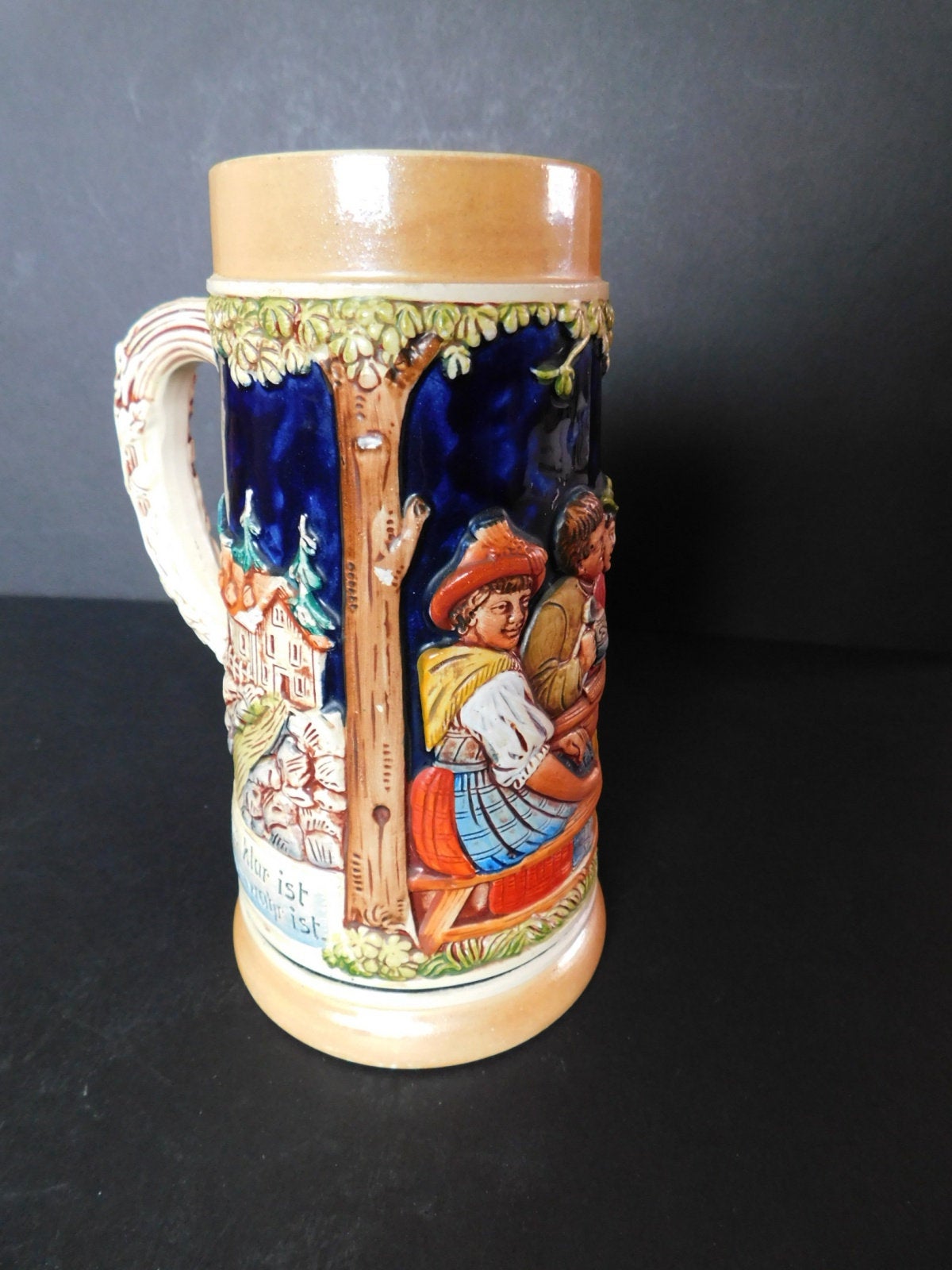 Vintage West Germany 7 inch stein design 5 - Items Tried And True