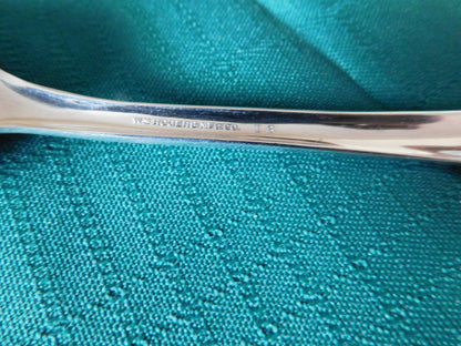 Wm. Rogers Mfg. Meadow Flower (1940) place oval soup spoon VGU - Items Tried And True