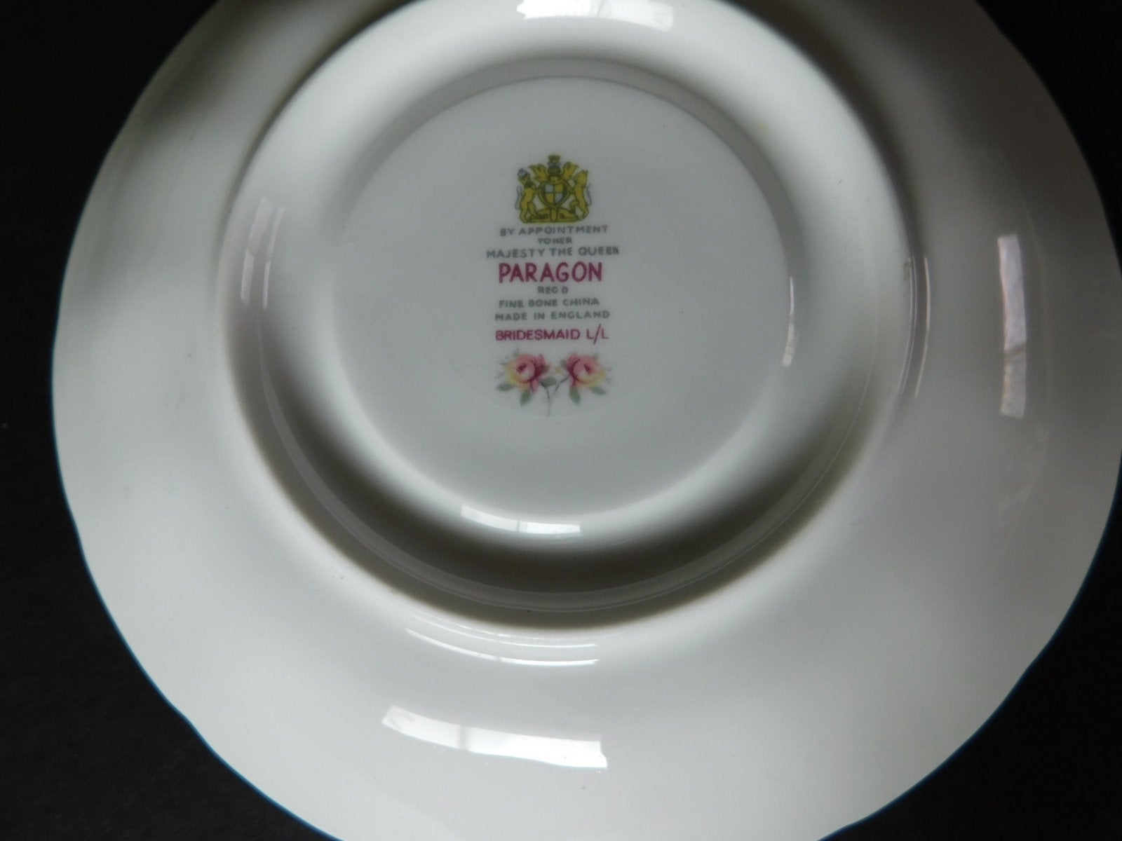 Paragon Bridesmaid saucer near mint condition - Items Tried And True