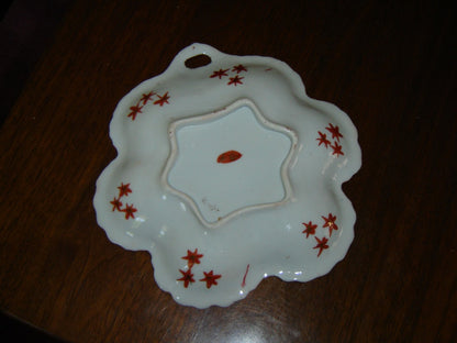 Vintage hanging Japanese scene bowl handpainted VGU - Items Tried And True