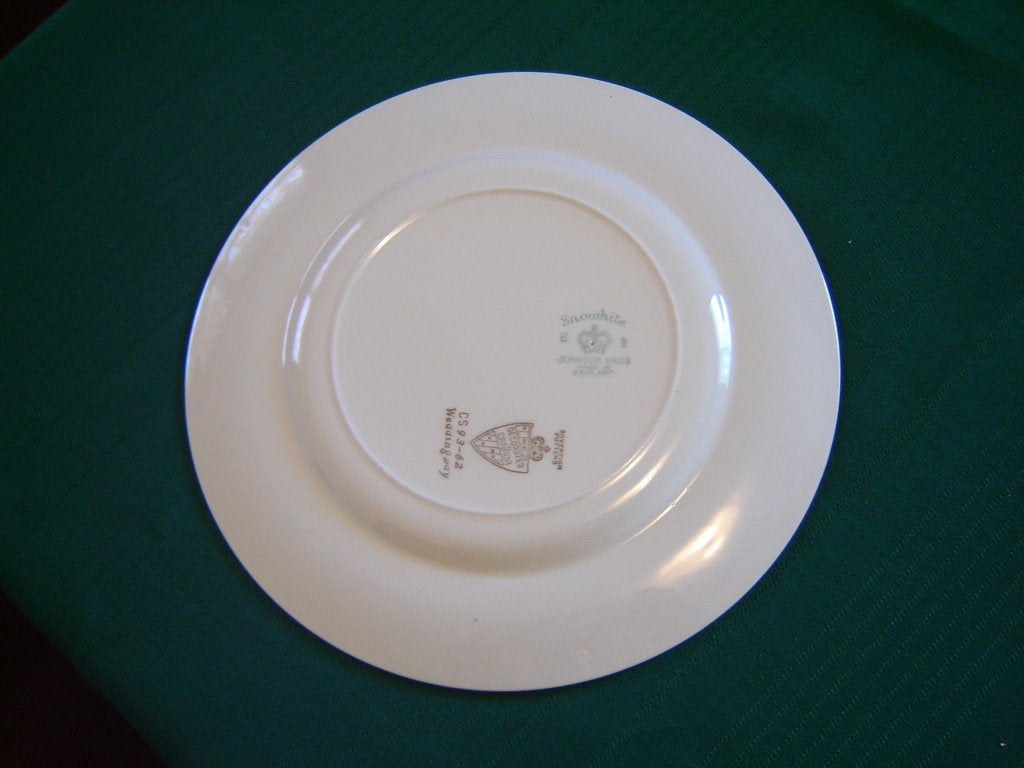 Johnson Brothers Sovereign Potters Wedding Day dinner plate VGU - Items Tried And True