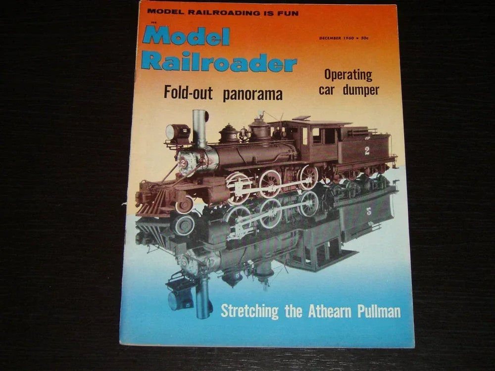 Vintage Model Railroader magazine - December 1960