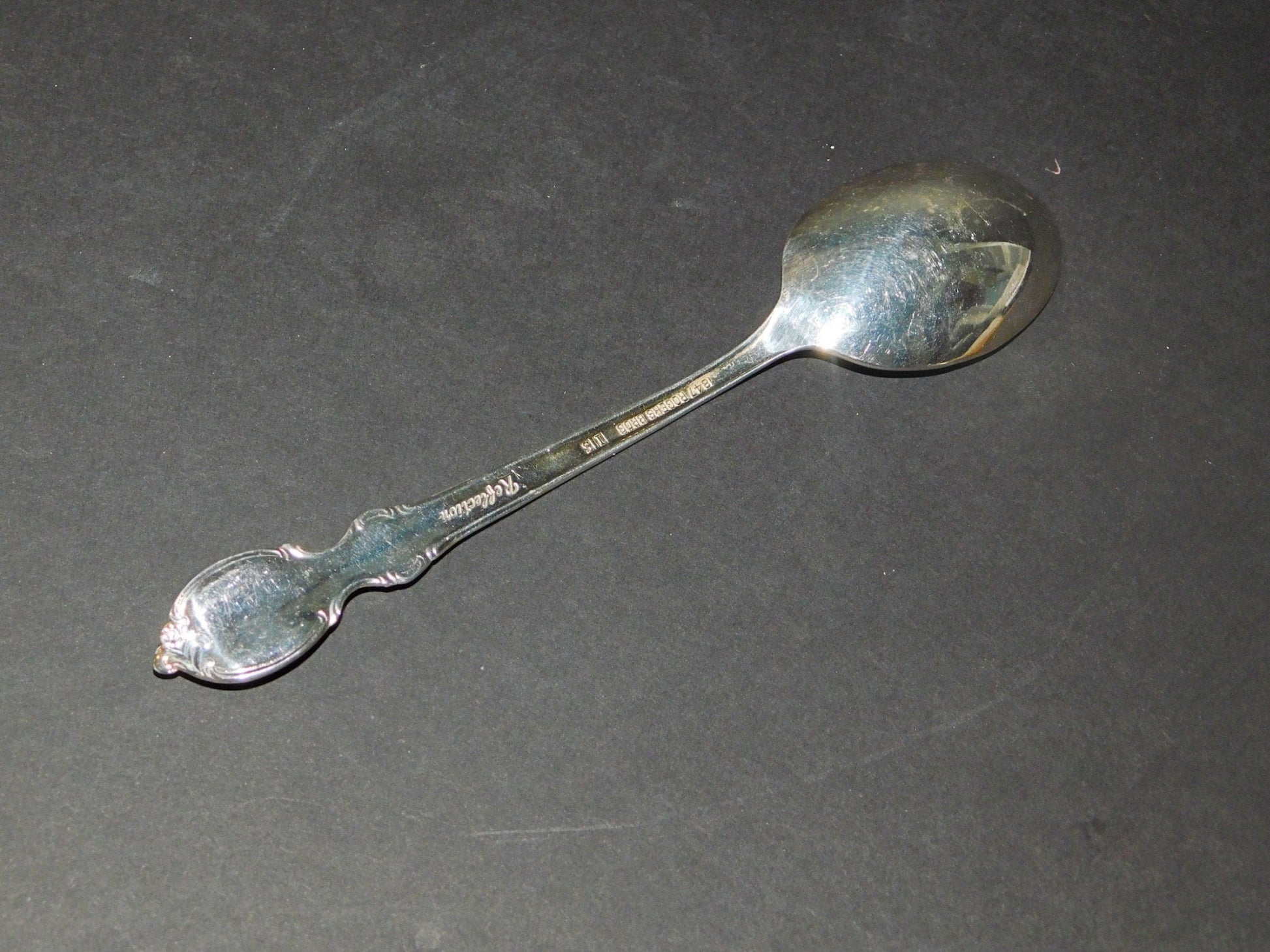 1847 Rogers Bros. Reflection (1959) place oval spoon GUC - Items Tried And True