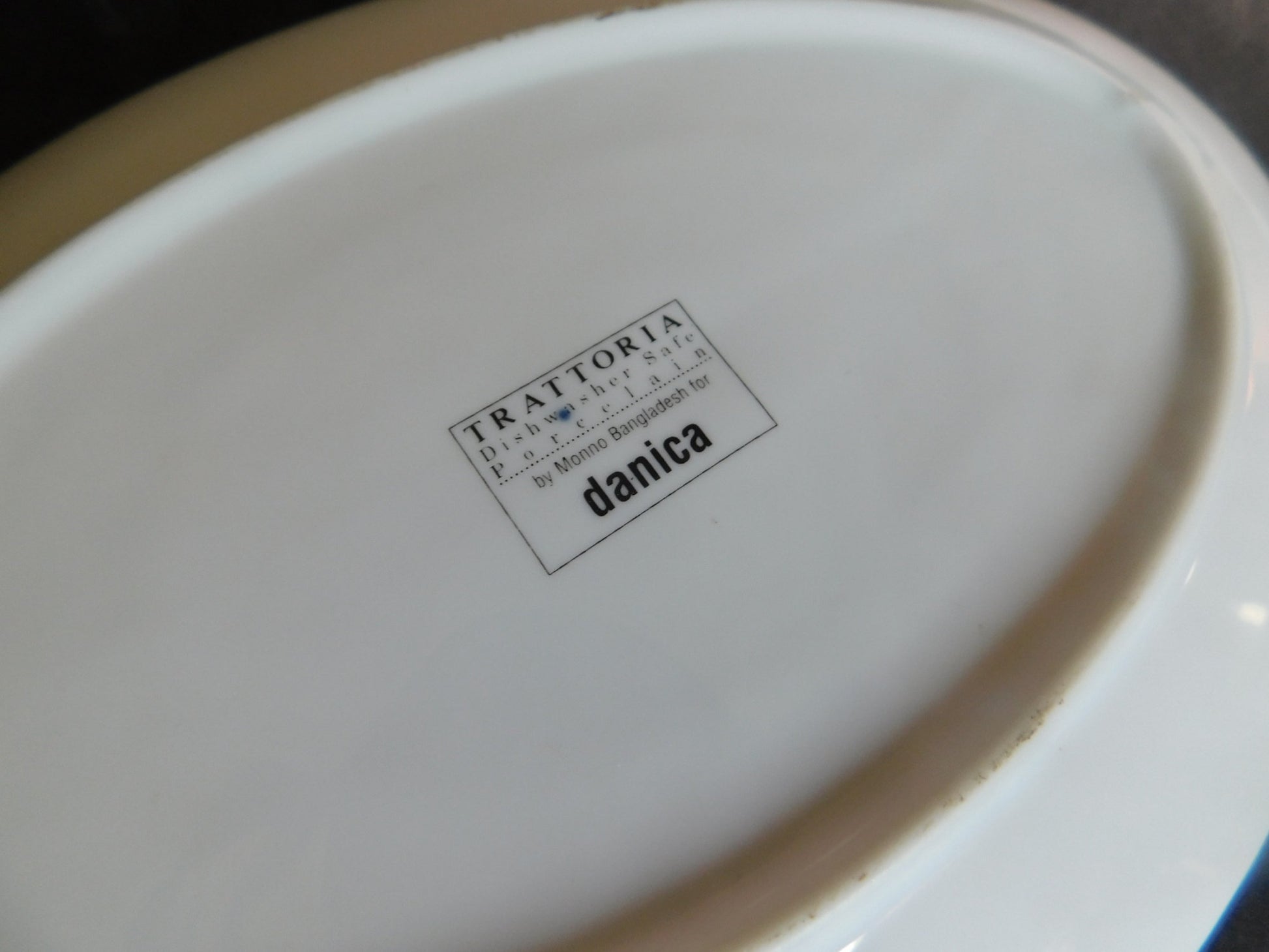 Danica Trattoria all white underplate for gravy boat VGU - Items Tried And True