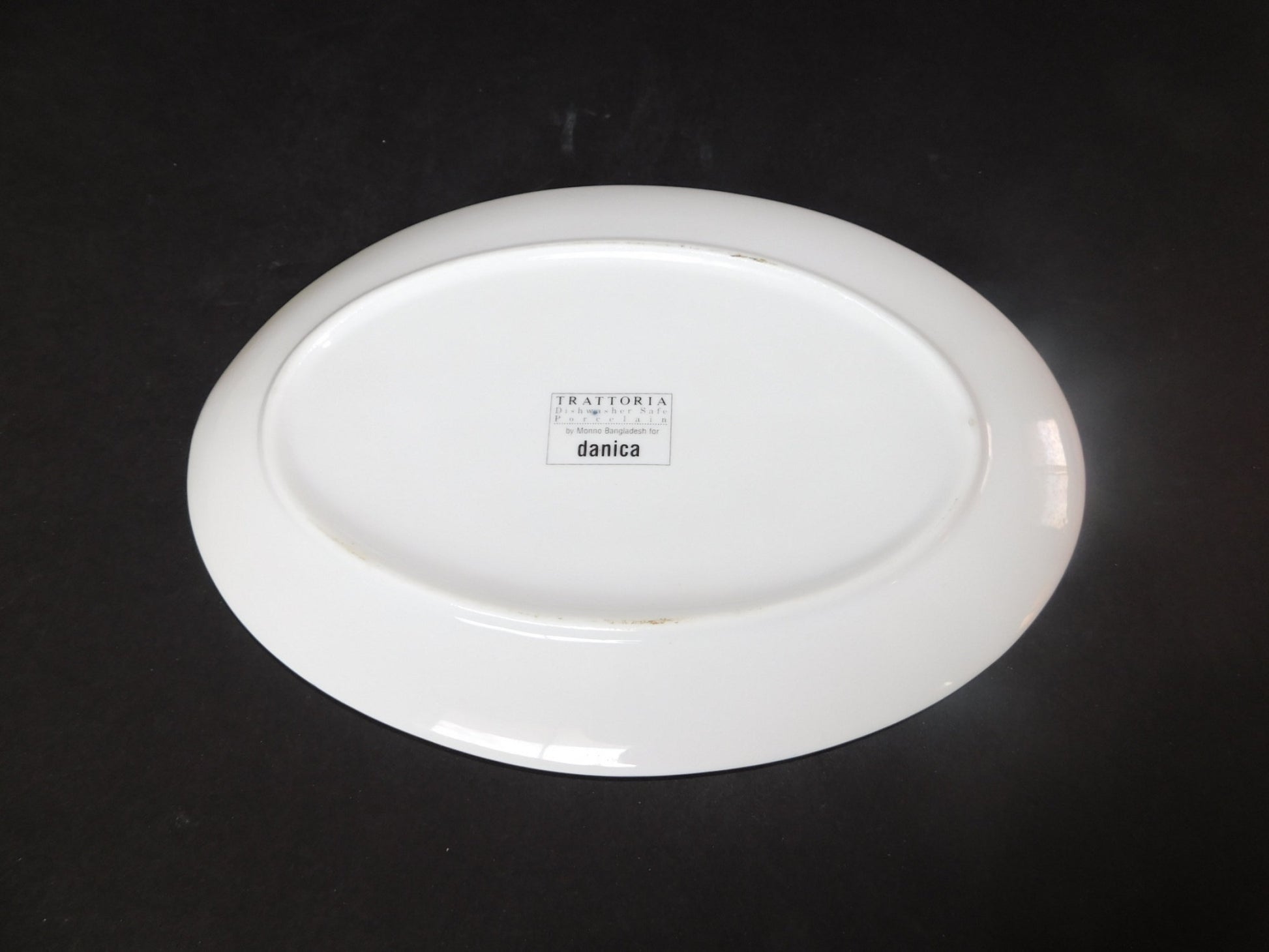 Danica Trattoria all white underplate for gravy boat VGU - Items Tried And True