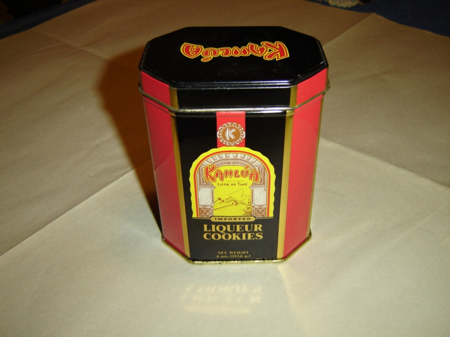 Kahlua Liqueur Cookies collector tin VGU - Items Tried And True