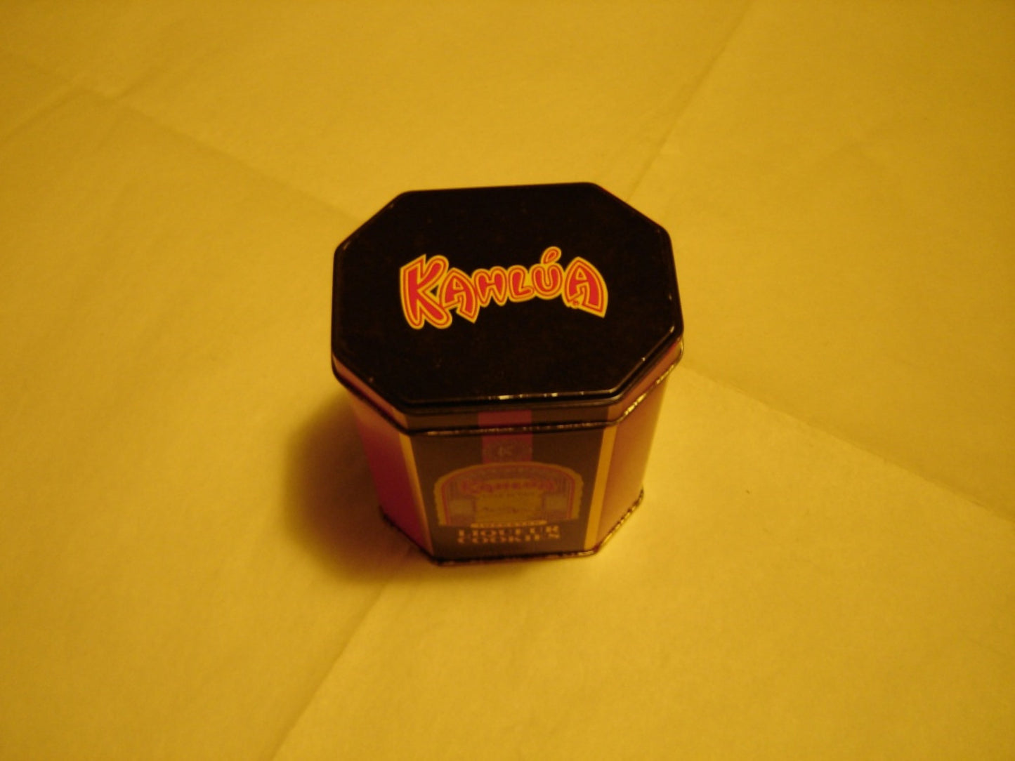 Kahlua Liqueur Cookies collector tin VGU - Items Tried And True