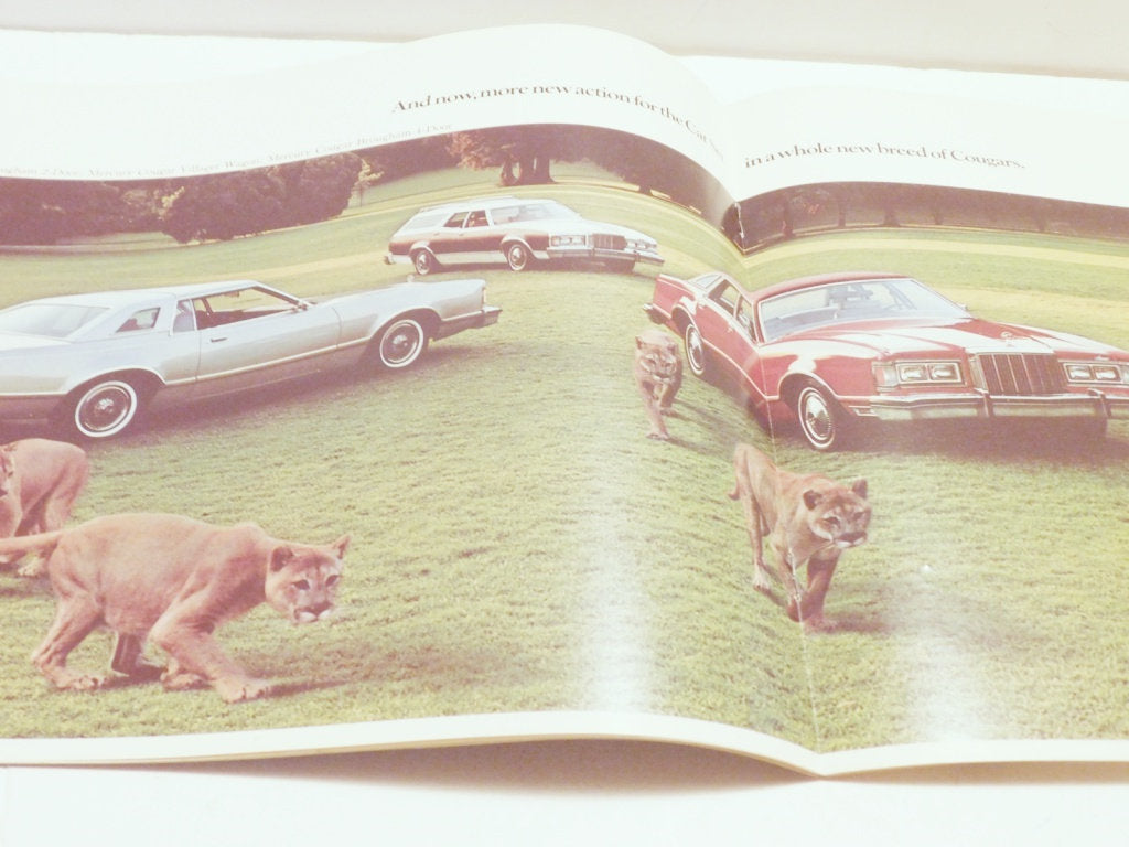 1977 Mercury Cougar dealer advertising brochure - Items Tried And True