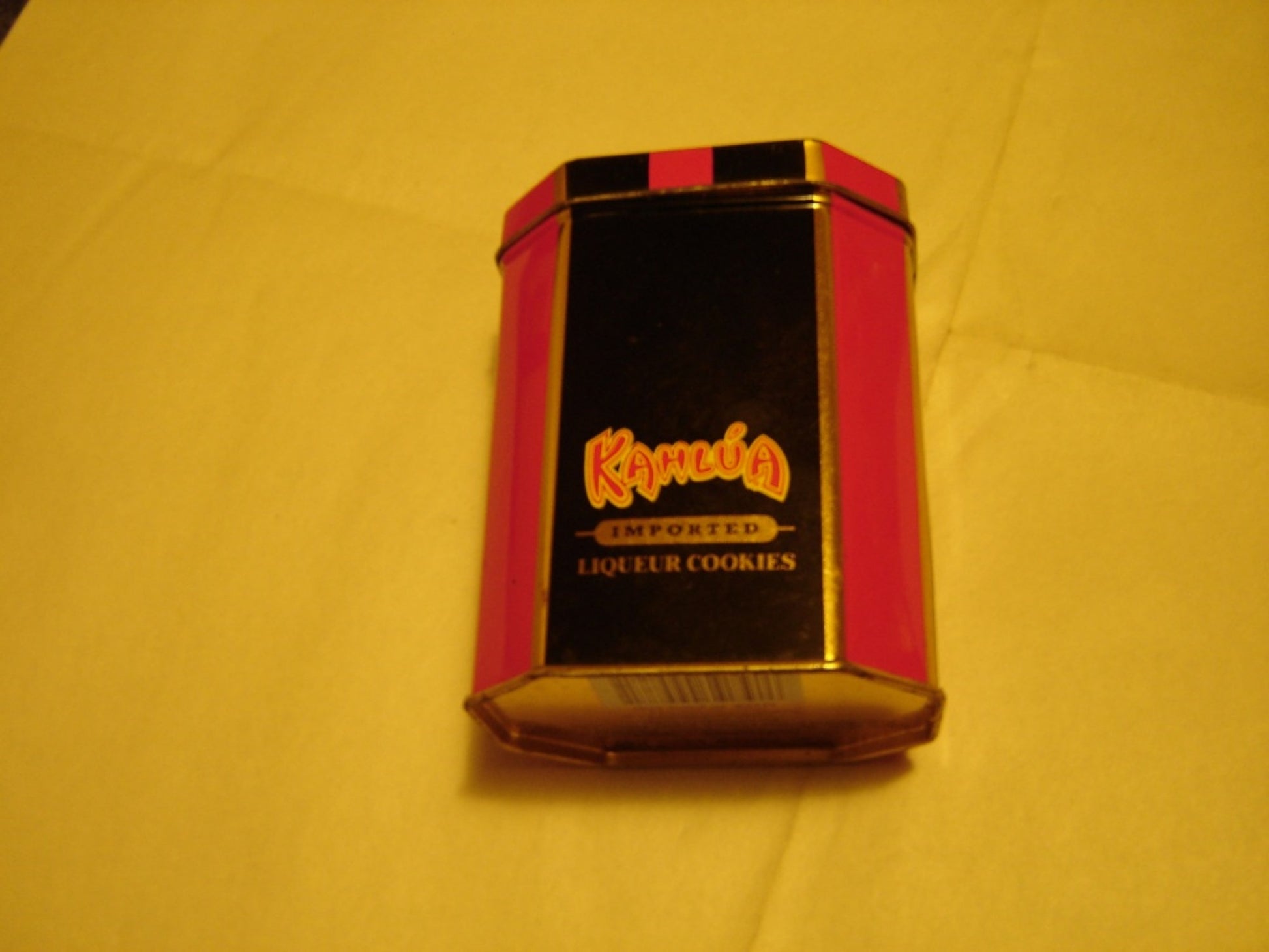 Kahlua Liqueur Cookies collector tin VGU - Items Tried And True